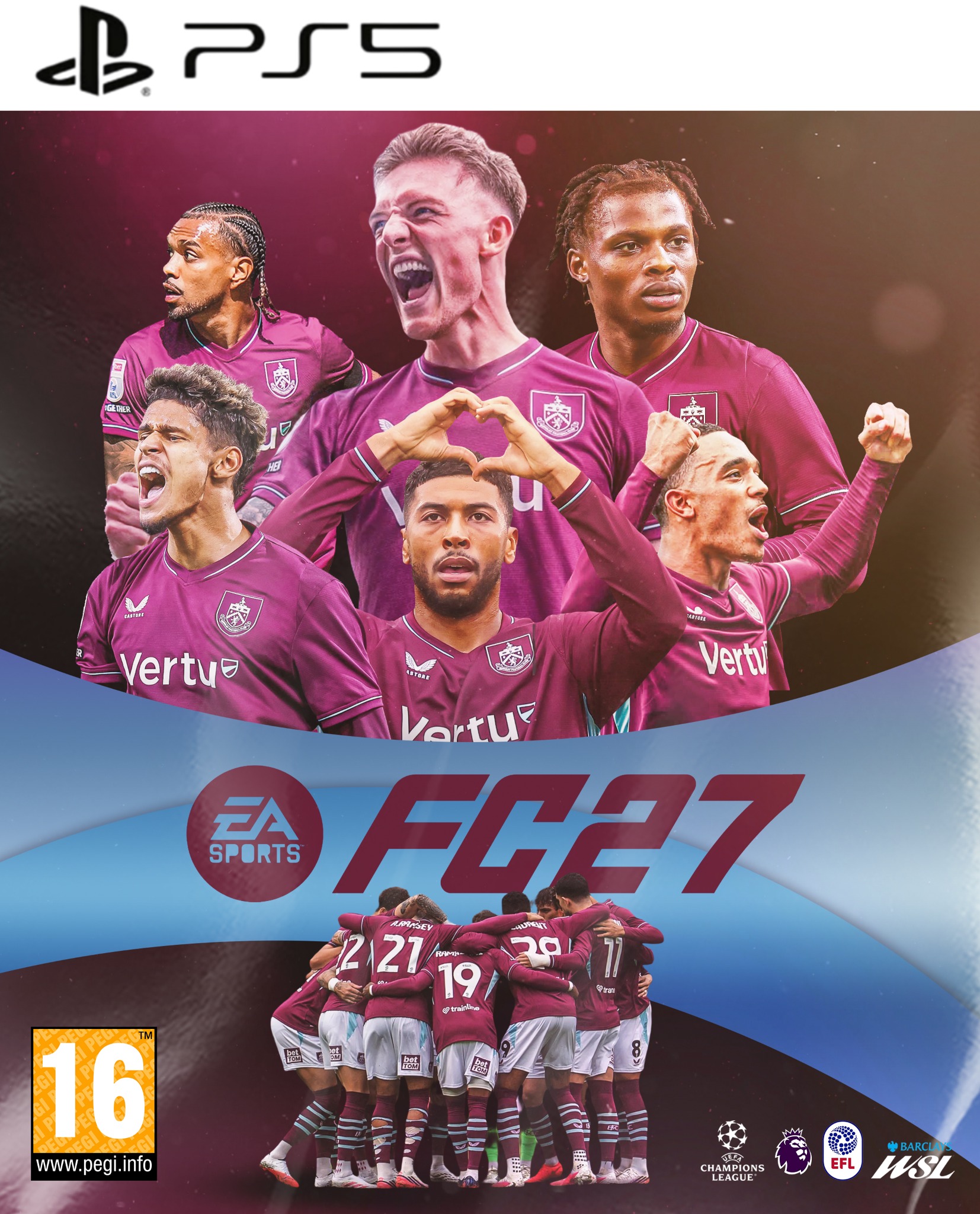 EA SPORTS FC 27 Burnley campaign application
